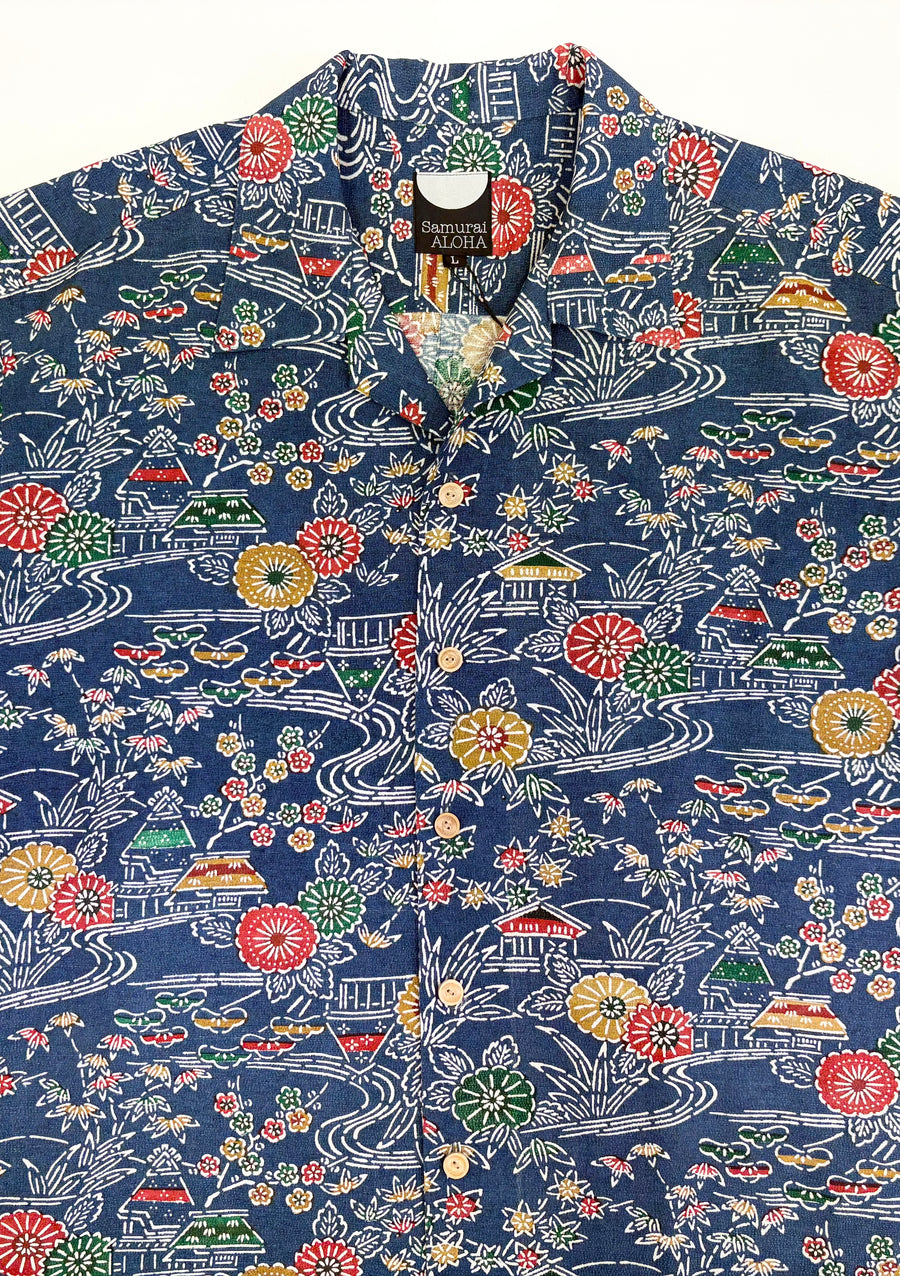 Samurai Aloha Silk L #32531380