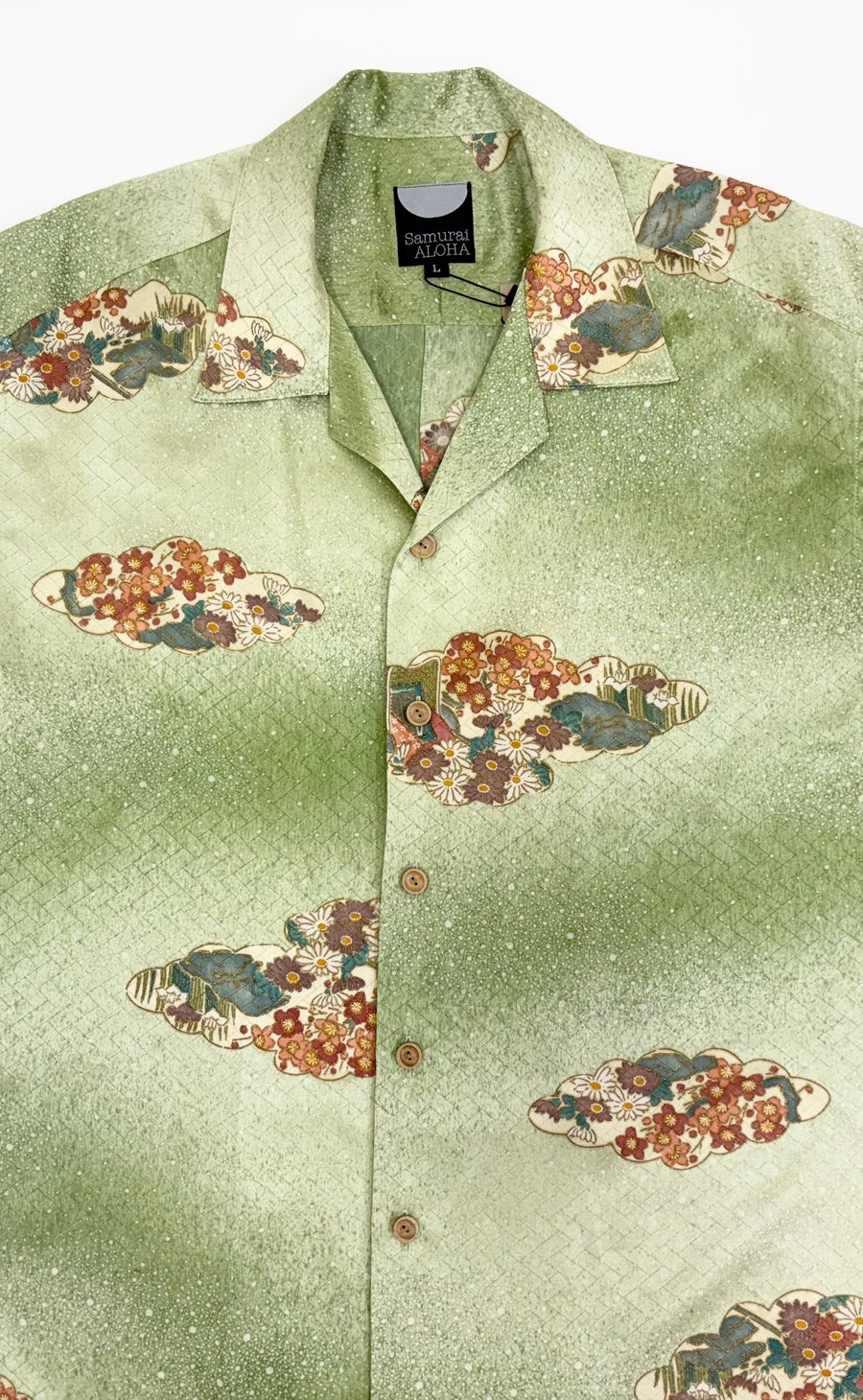 Samurai Aloha Silk L #32531347