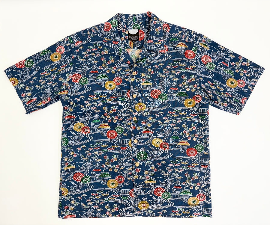 Samurai Aloha Silk L #32531380