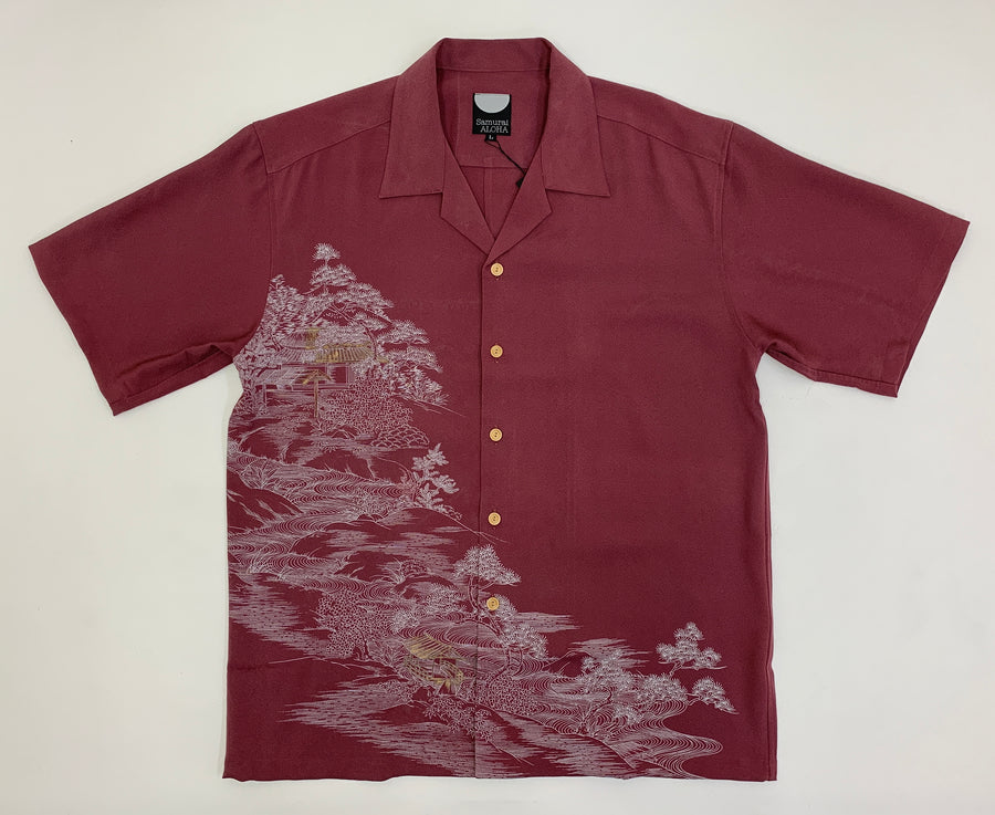 Samurai Aloha Silk L #32431209