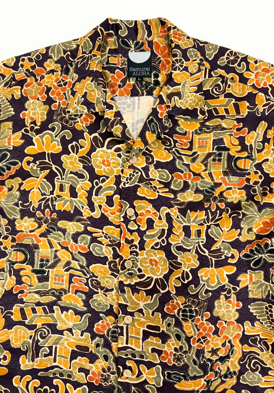 Samurai Aloha Silk L #32531356