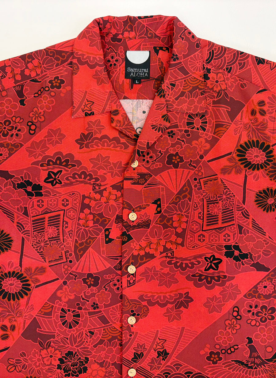 Samurai Aloha Polyester L #32532413