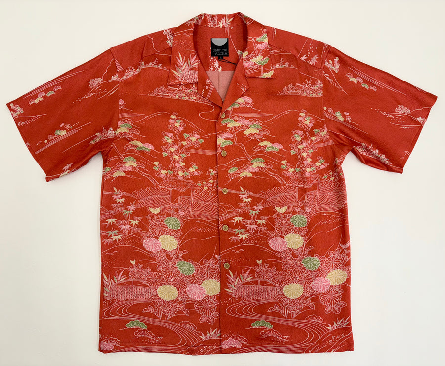 Samurai Aloha Silk L #32531057