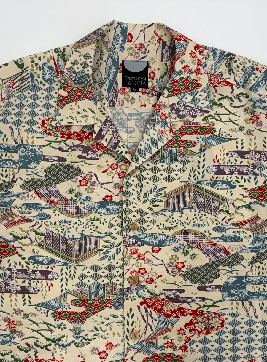 Samurai Aloha Silk L #32531079