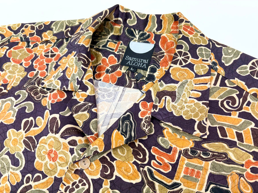 Samurai Aloha Silk L #32531356