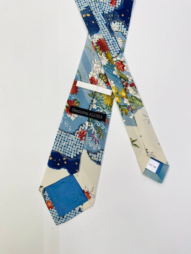 Unique Kimono Fabric Necktie #7217015