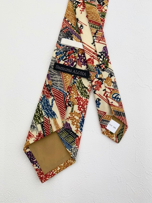 Unique Kimono Fabric Necktie #7207037