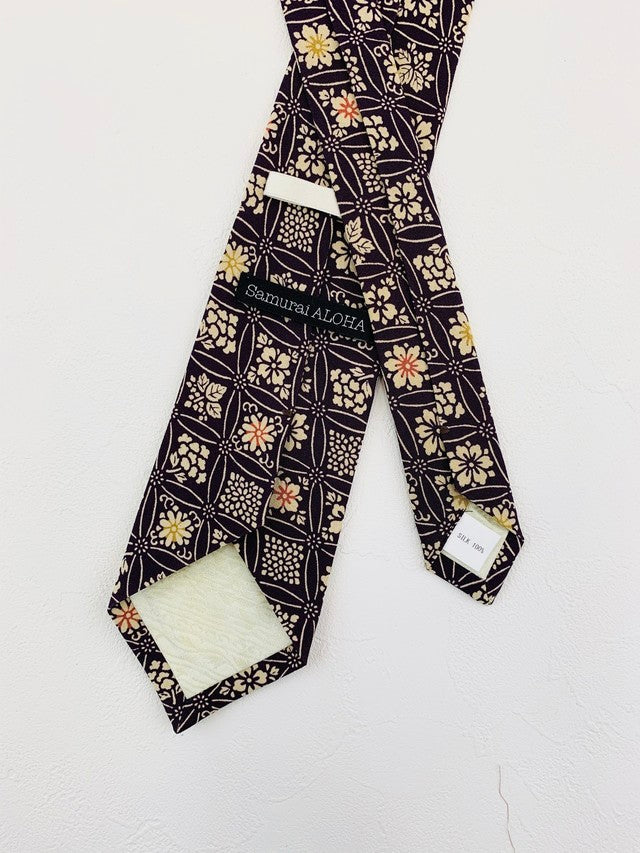 Unique Kimono Fabric Necktie #7207003