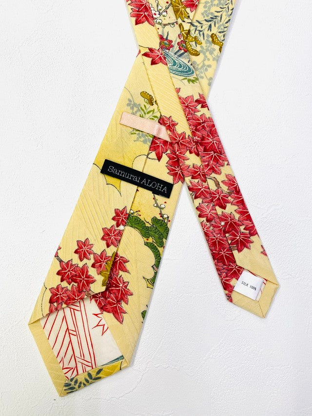 Unique Kimono Fabric Necktie #7217025