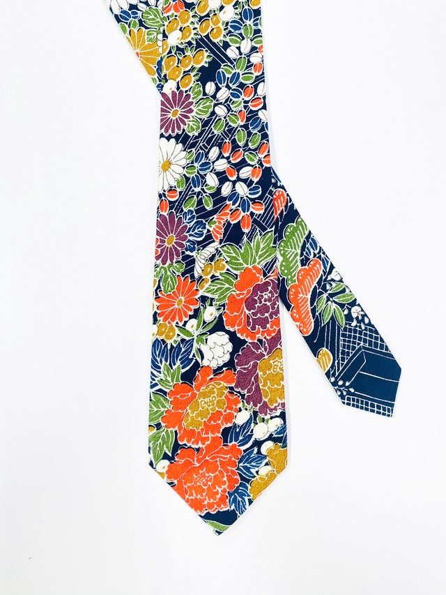 Unique Kimono Fabric Necktie #7217012