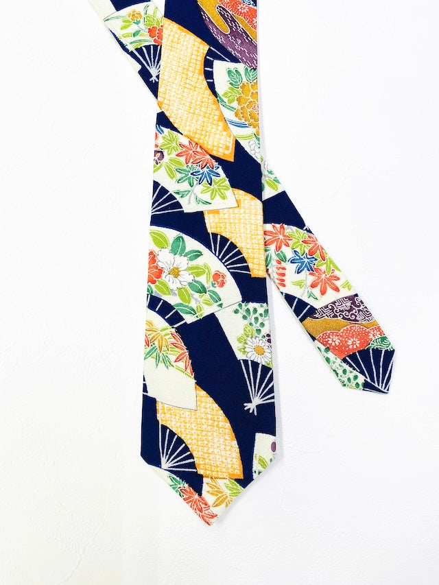 Unique Kimono Fabric Necktie #7217020