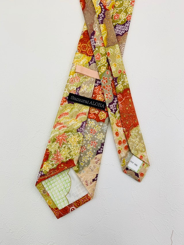 Unique Kimono Fabric Necktie #7207018