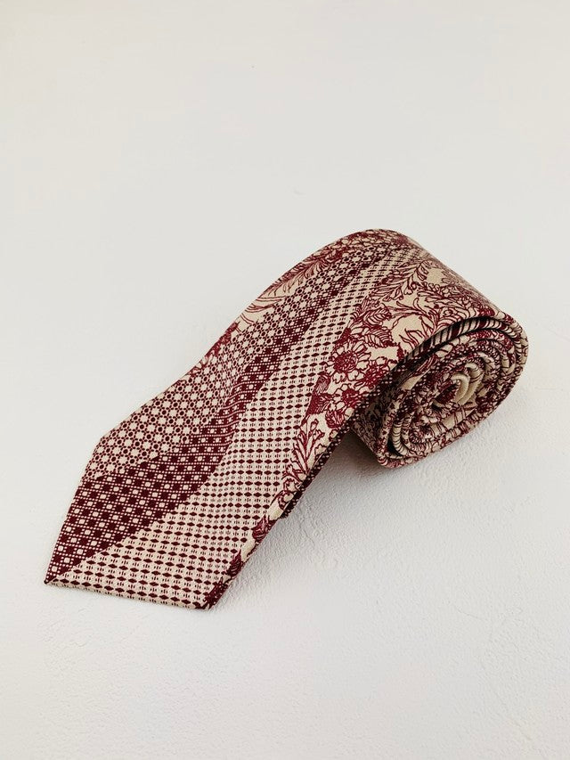 Unique Kimono Fabric Necktie #7207004