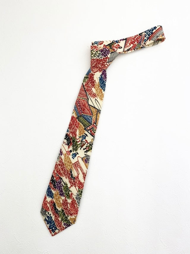 Unique Kimono Fabric Necktie #7207037