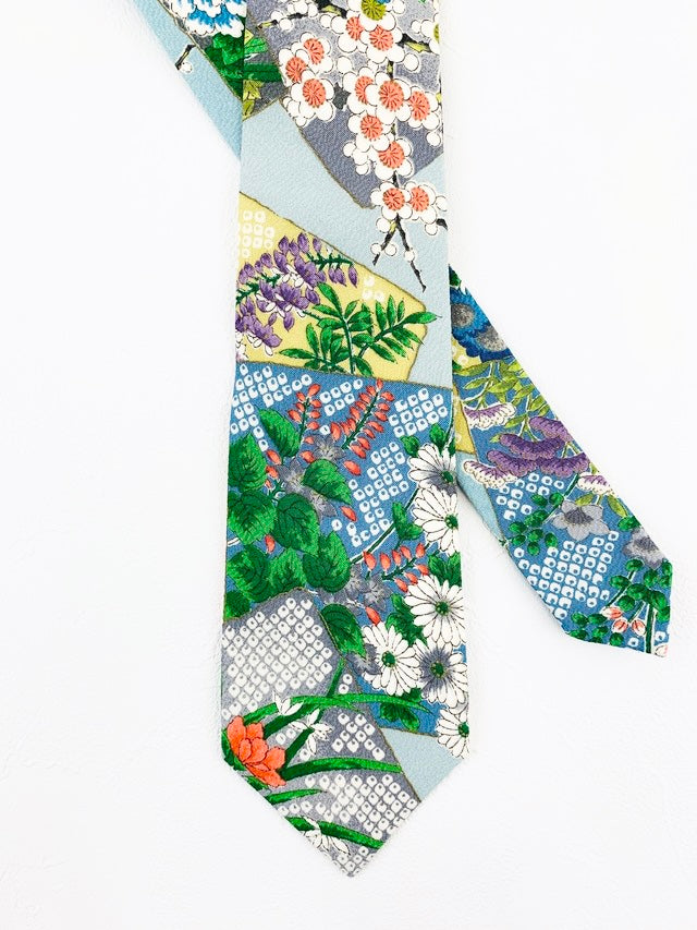 Unique Kimono Fabric Necktie #7207024